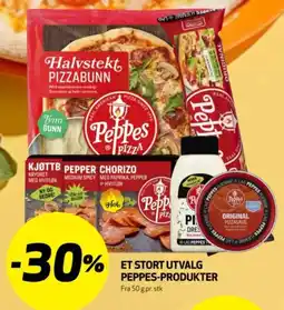 Bunnpris Peppes-produkter tilbud