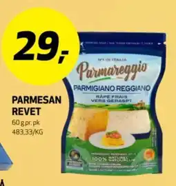 Bunnpris Parmareggio Parmigiano Reggiano tilbud