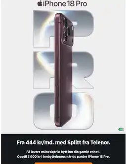 POWER iPhone 18 Pro tilbud