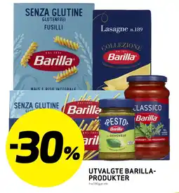 Bunnpris Utvalgte Barilla-produkter tilbud