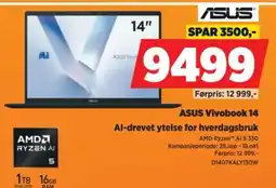 POWER Asus vivobook 14 tilbud