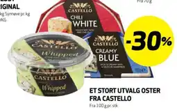 Bunnpris Castello whipped cream cheese tilbud