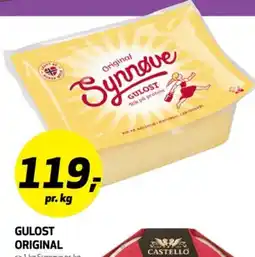 Bunnpris Synnøve Gulost Original tilbud