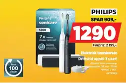 POWER Philips elektrisk tannbørste tilbud