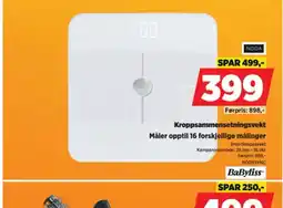 POWER Nooa kroppsammensetningsvekt tilbud