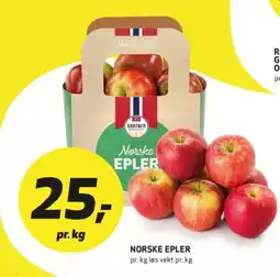 Bunnpris Gartner epler tilbud