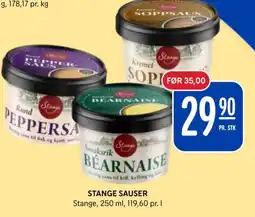 Rema 1000 Stange sauser tilbud