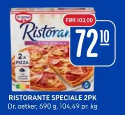 Rema 1000 Dr. oetker ristorante speciale 2pk tilbud