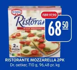 Rema 1000 Dr. oetker Ristorante Mozzarella tilbud