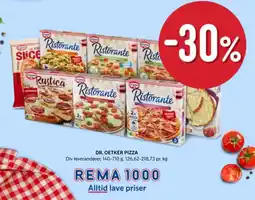Rema 1000 Dr. Oetker Pizza tilbud