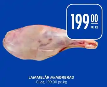Lammelår m/mørbrad