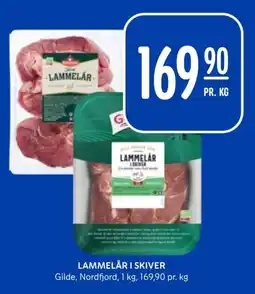 Rema 1000 Lammelår i skiver tilbud