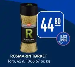 Rema 1000 Toro Rosmarin Tørket tilbud