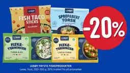 Rema 1000 Lerøy fryste fiskeprodukter tilbud