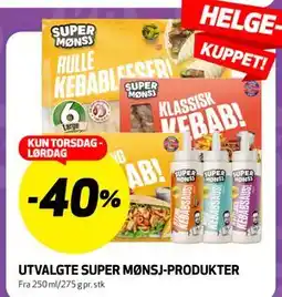 Bunnpris UTVALGTE SUPER MØNSJ-PRODUKTER tilbud