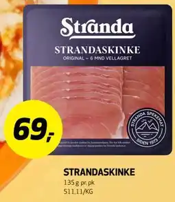Bunnpris STRANDASKINKE tilbud