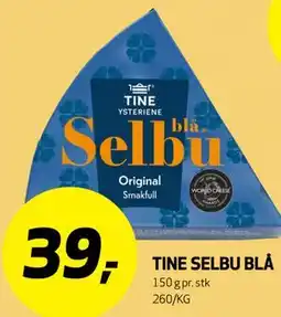 Bunnpris TINE SELBU BLÅ tilbud