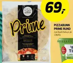 Bunnpris PIZZABUNN PRIME RUND tilbud