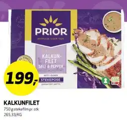 Bunnpris KALKUNFILET tilbud