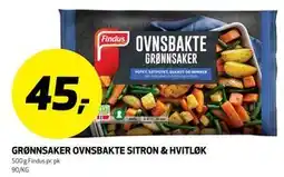 Bunnpris GRØNNSAKER OVNSBAKTE SITRON & HVITLØK tilbud