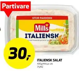 Bunnpris ITALIENSK SALAT tilbud
