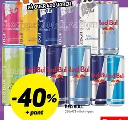 Bunnpris RED BULL tilbud