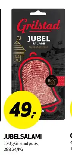 Bunnpris JUBELSALAMI tilbud
