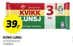 Bunnpris KVIKK LUNSJ tilbud