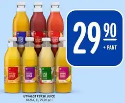 Rema 1000 UTVALGT FERSK JUICE tilbud
