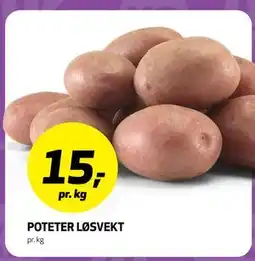 Bunnpris POTETER LØSVEKT tilbud