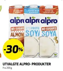 Bunnpris UTVALGTE ALPRO- PRODUKTER tilbud