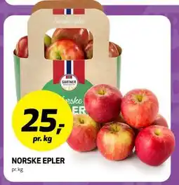 Bunnpris NORSKE EPLER tilbud