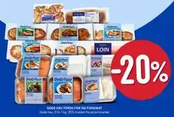 Rema 1000 GODE HAV FERSK FISK OG FISKEMAT tilbud