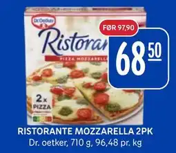 Rema 1000 RISTORANTE MOZZARELLA 2PK tilbud