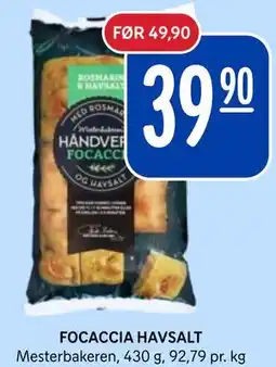 Rema 1000 FOCACCIA HAVSALT tilbud