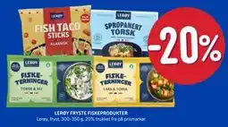 Rema 1000 LERØY FRYSTE FISKEPRODUKTER tilbud