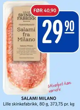 Rema 1000 SALAMI MILANO tilbud