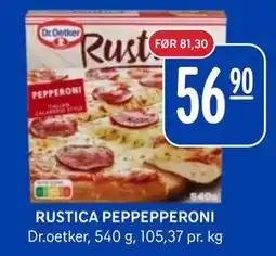 Rema 1000 RUSTICA PEPPEPPERONI tilbud