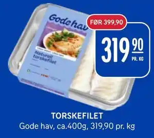 Rema 1000 TORSKEFILET tilbud