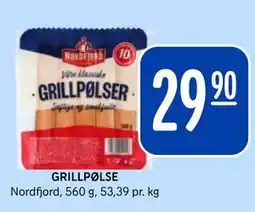 Rema 1000 GRILLPØLSE tilbud
