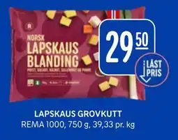 Rema 1000 LAPSKAUS GROVKUTT tilbud