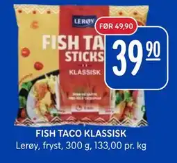 Rema 1000 FISH TACO KLASSISK tilbud