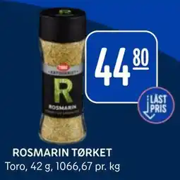 Rema 1000 ROSMARIN TØRKET tilbud