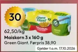 Gigaboks Maiskorn tilbud
