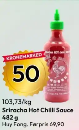 Gigaboks Sriracha Hot Chilli Sauce tilbud