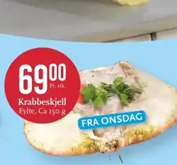 CC Mat Krabbeskjell tilbud