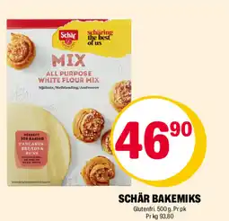 Coop Extra Schär bakemiks tilbud