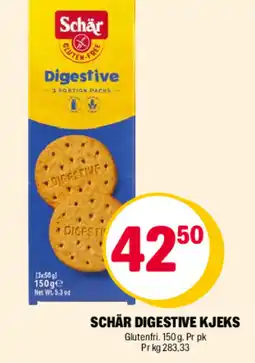 Coop Extra Schär digestive kjeks tilbud