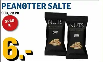Price Lagerbutikk Peanøtter salte tilbud