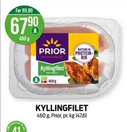 Kiwi KYLLINGFILET tilbud